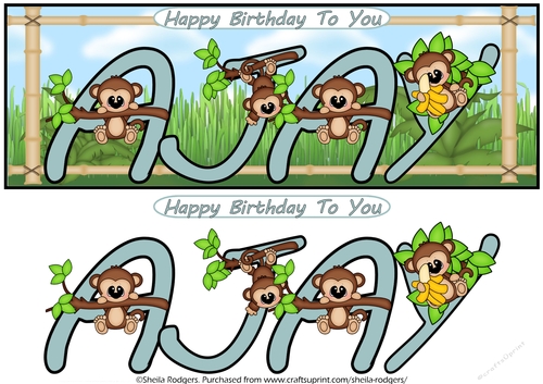 LITTLE MONKEYS NAMES - AJAY