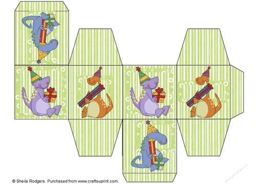 All In One Gift Box - Dinosaur Gifts