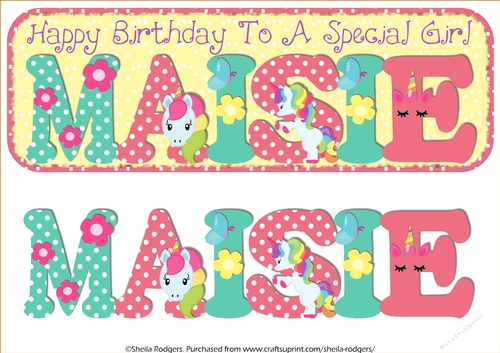 UNICORNS - MAISIE