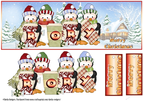 PENGUIN CUPS NAMES - RORY