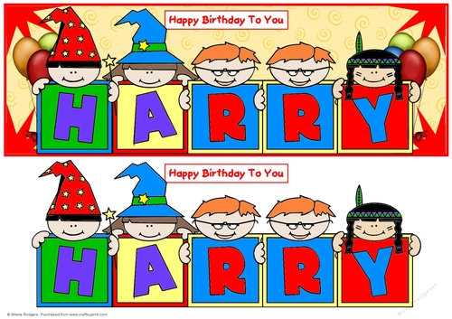 Dressed Up Kids - HARRY