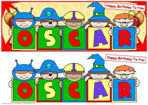 Dressed Up Kids - OSCAR