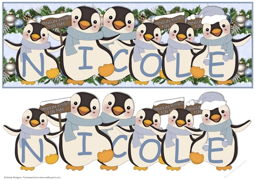 PENGUIN KISSES - NICOLE