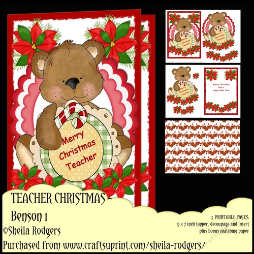 Teacher Christmas - Benson 1