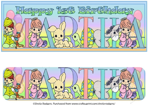 LITTLE CUTIES - MARTHA 1ST BIRTHDAY