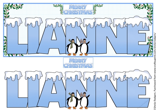 SNOW CAPPED NAMES - LIANNE