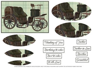 Steam Carriage Oval Pyramid