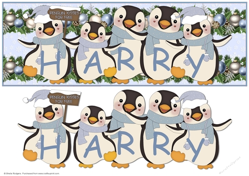 PENGUIN KISSES - HARRY