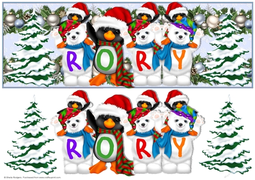 XMAS ANIMALS - RORY