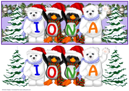 XMAS ANIMALS - IONA