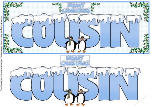 SNOW CAPPED NAMES - COUSIN