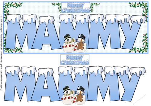 SNOW CAPPED NAMES - MAMMY