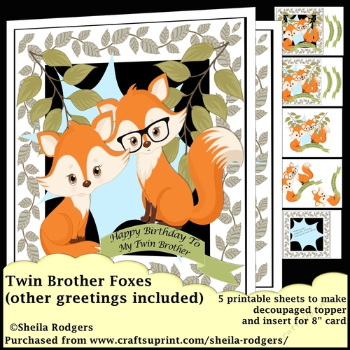 TWIN BROTHER FOXES