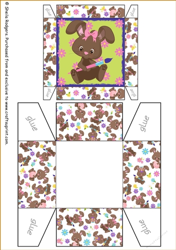 Easter Bunny Gift Box 1