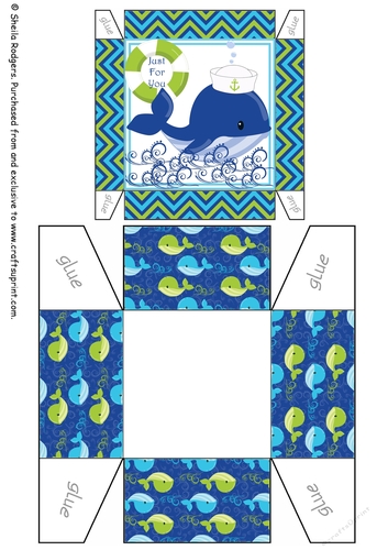 Whales Ahoy Gift Box