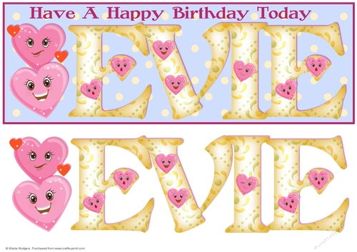 HEART EMOTICONS - EVIE