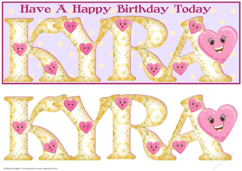 HEART EMOTICONS - KYRA