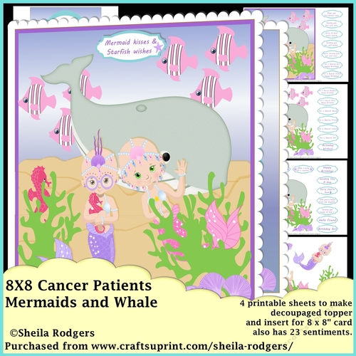 Cancer Patients Mermaids And Whale