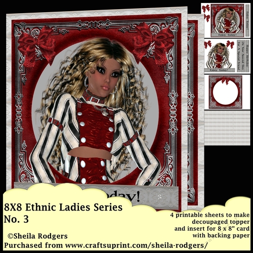 Ethnic Ladies Series No. 3