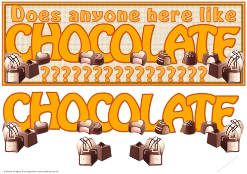 LARGE DL CARD - ANY LIKE CHOCOLATE