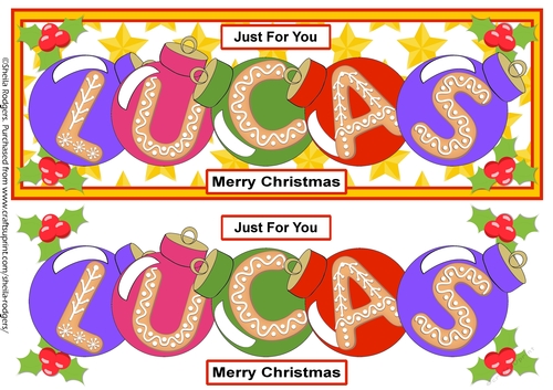 BAUBLE NAMES - LUCAS