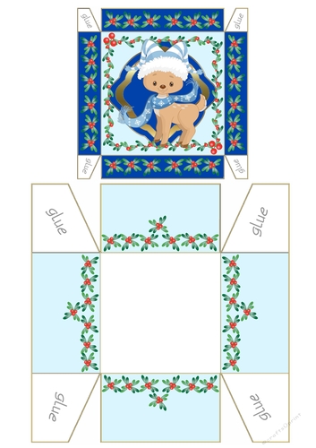 Gift Box - Christmas Deer