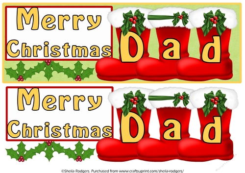 SANTA BOOTS - DAD