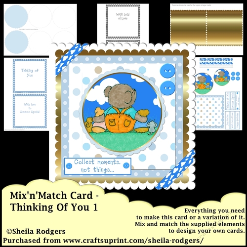 MixnMatch Card - Thinking of You 1