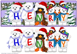 Xmas Animals - HENRY