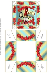 GIFT BOX - POINSETTIA GNOME 2