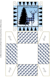 GIFT BOX - TARTAN STAG