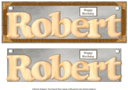 WOOD MALE NAMES - ROBERT