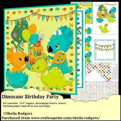 DINOSAUR BIRTHDAY PARTY