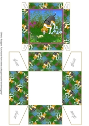 GIFT BOX - BEAGLE WITH TORTOISE