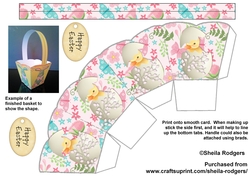 EASTER BASKET 1 - CHICK