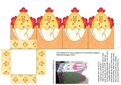 GIFT BASKET 1 - CHICKENS