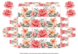 LONG GIFT BOX - MIXED FLORAL