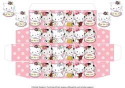 LONG GIFT BOX - CATS IN A ROW