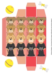 LONG GIFT BOX - DOG TOWER
