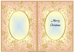 A5 CHRISTMAS INSERT - GOLDEN EMBOSSED 11