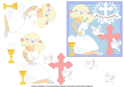 FEMALE FIRST HOLY COMMUNION - BLONDE