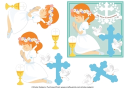 FEMALE FIRST HOLY COMMUNION - REDHEAD