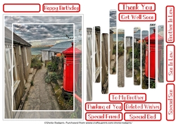 SLAT CARD - IONA POST OFFICE