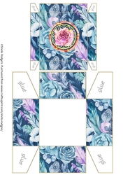 GIFT BOX - FLOWERS AND FEATHERS