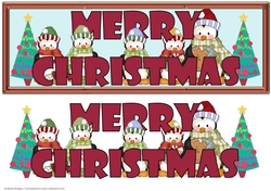 PENGUIN MERRY CHRISTMAS