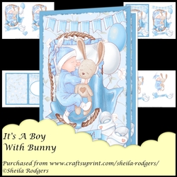 Its A Boy With Bunny