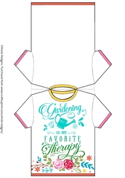 TEE SHIRT CARD - GARDENING THERAPY