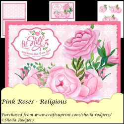 Pink Roses - Religious