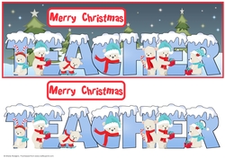 POLAR BEAR NAMES - TEACHER