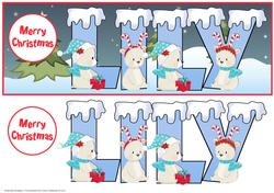 POLAR BEAR NAMES - LILY